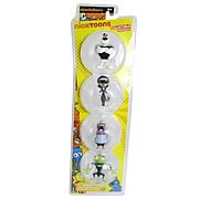 T.U.F.F. Puppy 2-Inch Mini-Figure 4-Pack